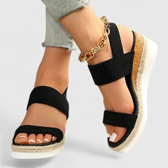 Gwen | Dames orthopedische platform sandalen met bandjes