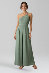 Leilani | Dames One-Shoulder Wide-Leg Jumpsuit