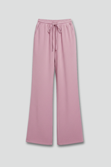 Julia | Dames casual Palazzo-broek met elastische tailleband en zijzakken