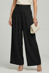 Amara | Dames Palazzo-broek met hoge taille en plooien