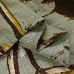 Fleur | Dames Losvallende Bloemenprint Maxi-jurk Korte Mouwen