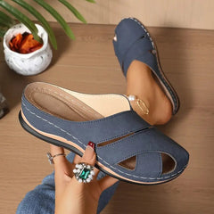 Tessa | Dames Orthopedische Memory-Foam Instapsandalen