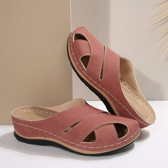 Tessa | Dames Orthopedische Memory-Foam Instapsandalen