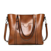 Lieke | Dames Ruime Kunstleren Schouder Tote Bag
