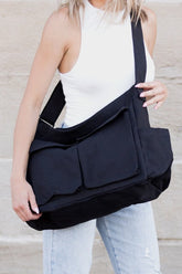 Eva | Grote Oversized Canvas Tote Bag Dames Schoudertas