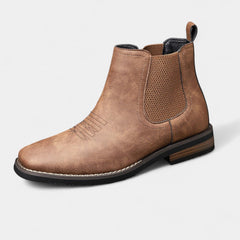 Thomas | Heren Chelsea Boots Tijdloze Leren Enkellaarzen