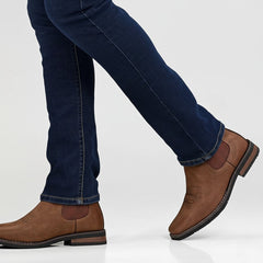 Thomas | Heren Chelsea Boots Tijdloze Leren Enkellaarzen