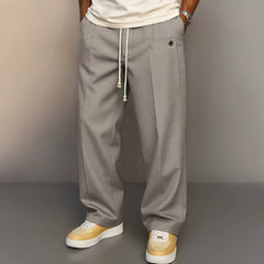 Noud | Heren Relaxed-Fit Trekkoord Comfort Broek
