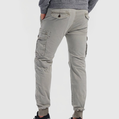 Simon | Heren Slim Fit Cargo Broek Met Zakken