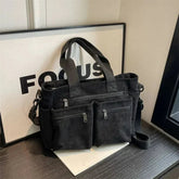 Lotte | Ribfluwelen Multivak Tote Bag Dames Schoudertas