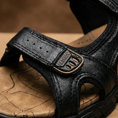 Thijs | Unisex Klittenband Trekking Sandalen Avontuurlijke Rubberen Zool