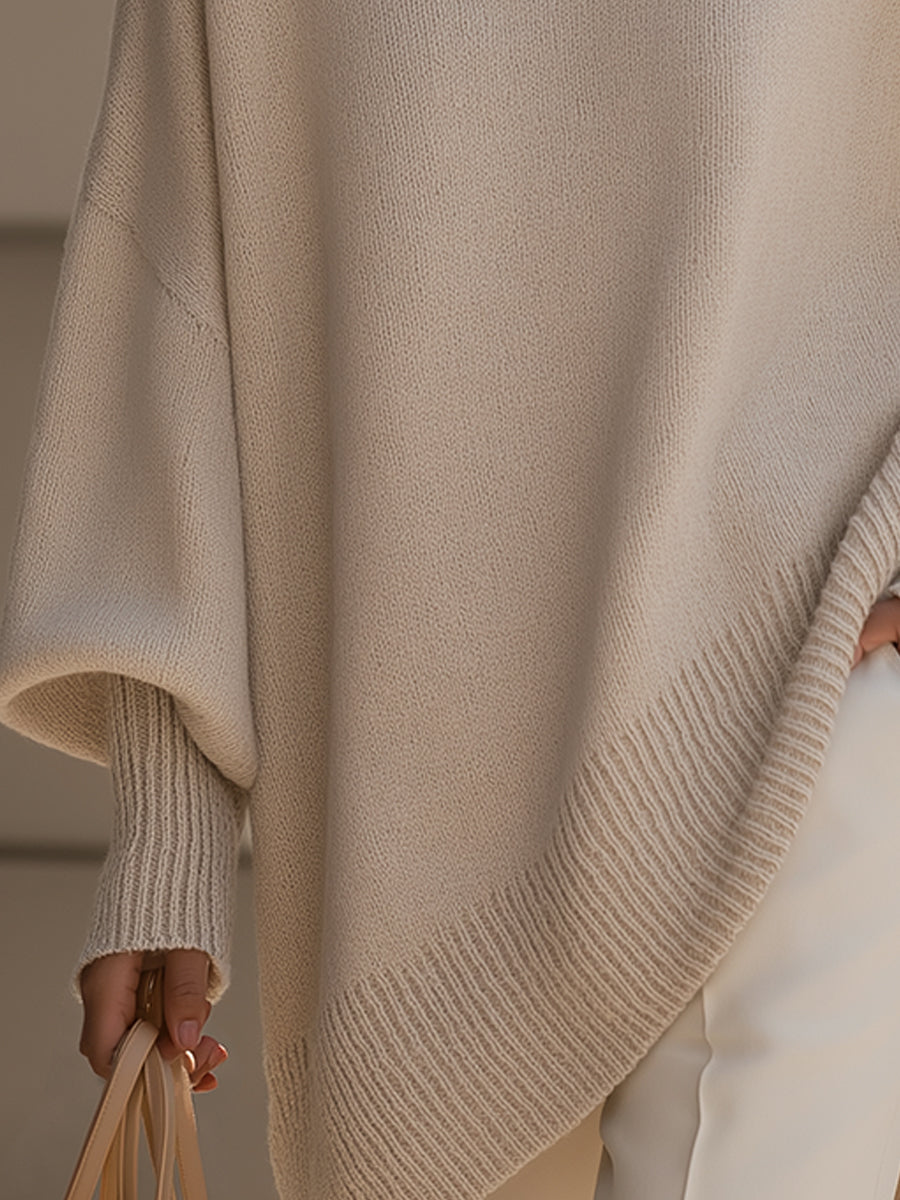 Bella | Dames oversized sweaterstijl shorts top