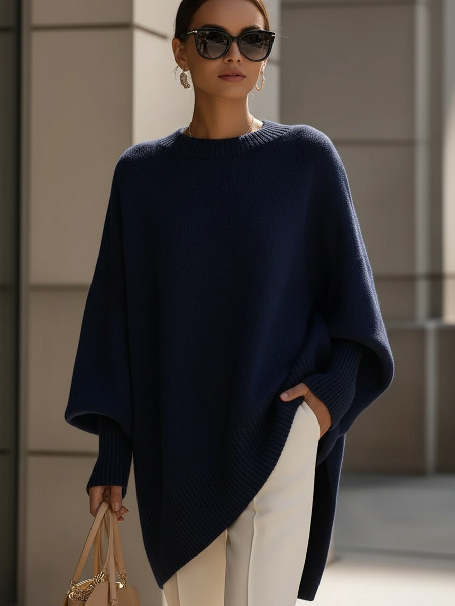 Bella | Dames oversized sweaterstijl shorts top