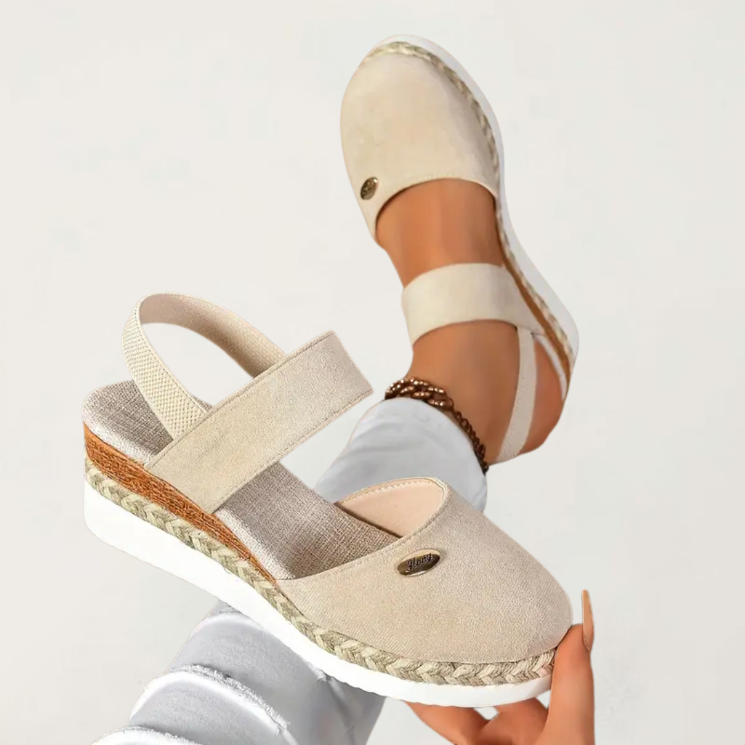 Lilith | Dames Casual Espadrille Comfort Sandalen