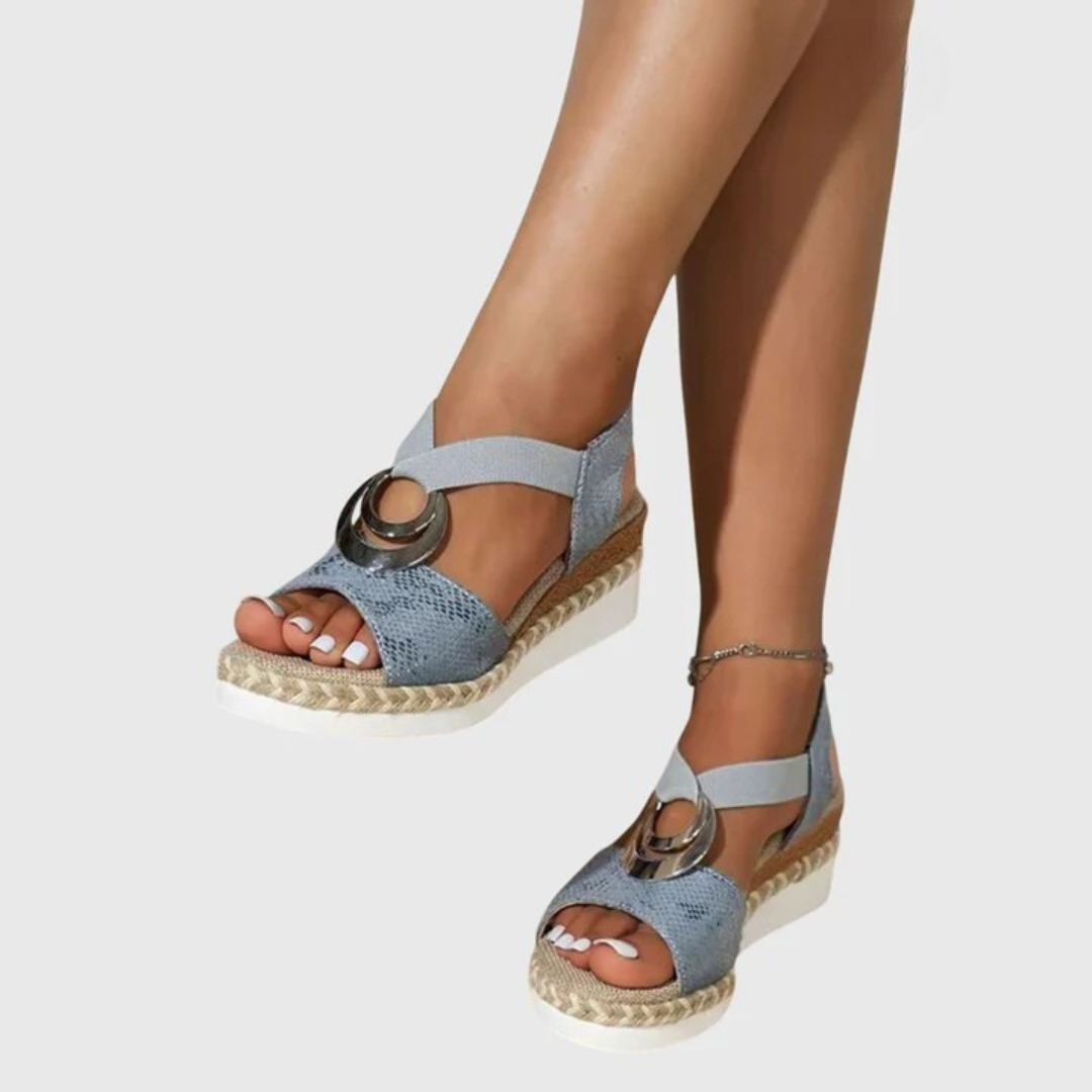 Phoebe | Dames orthopedische sandalen met gespsluiting