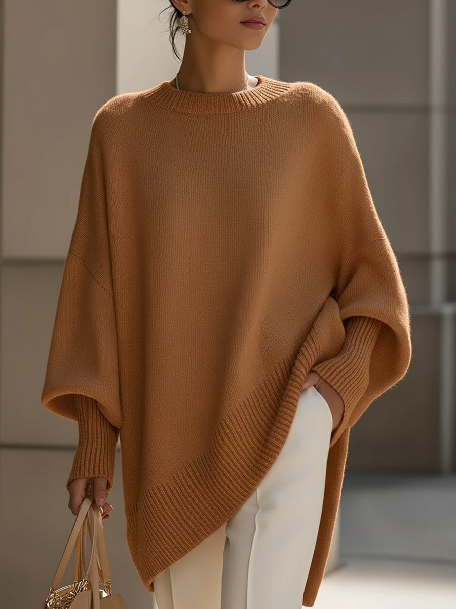 Bella | Dames oversized sweaterstijl shorts top