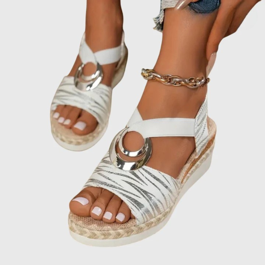 Phoebe | Dames orthopedische sandalen met gespsluiting