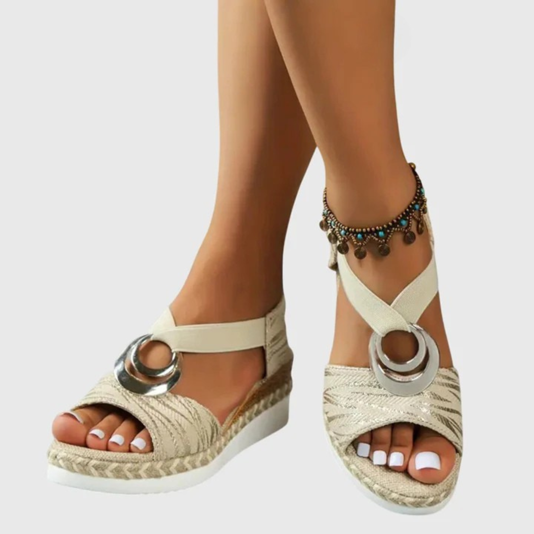 Phoebe | Dames orthopedische sandalen met gespsluiting