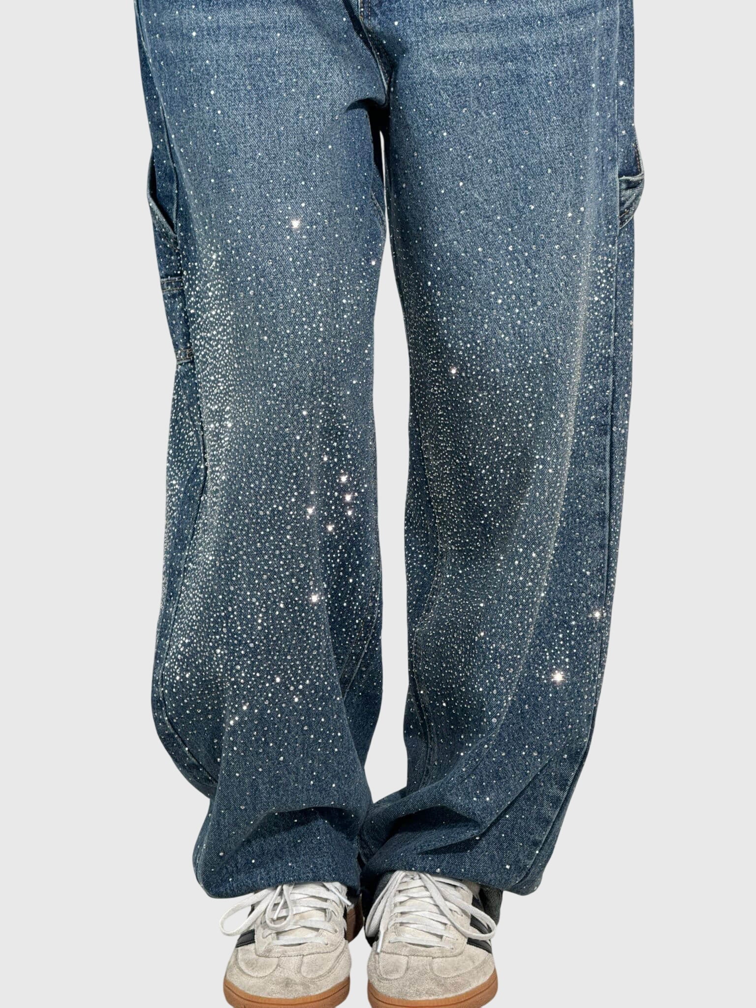 Margot | Dames fonkelende diamantjeans