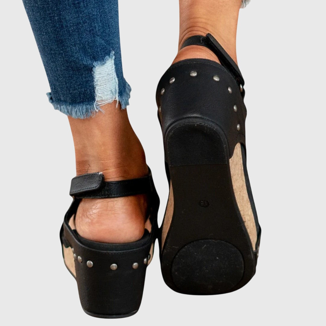 Athena | Dames orthopedische platformsandalen