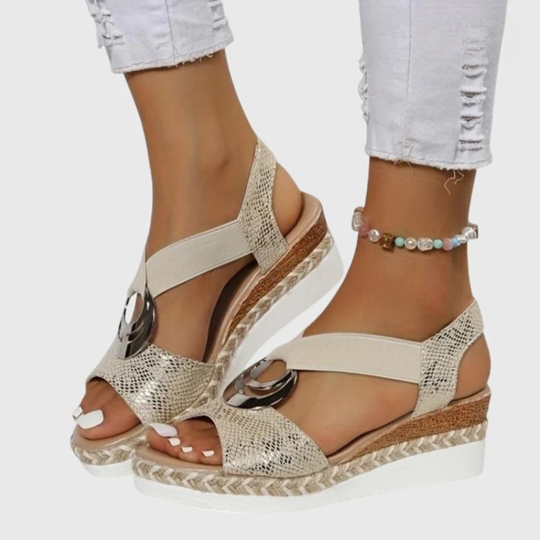 Phoebe | Dames orthopedische sandalen met gespsluiting