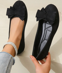 Abigail | Dames Slip-On Schoenen met Strikaccent