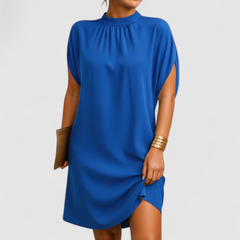 Daphne | Dames Minimalistische Losvallende Shift Jurk Shorts