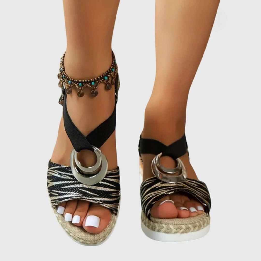 Phoebe | Dames orthopedische sandalen met gespsluiting