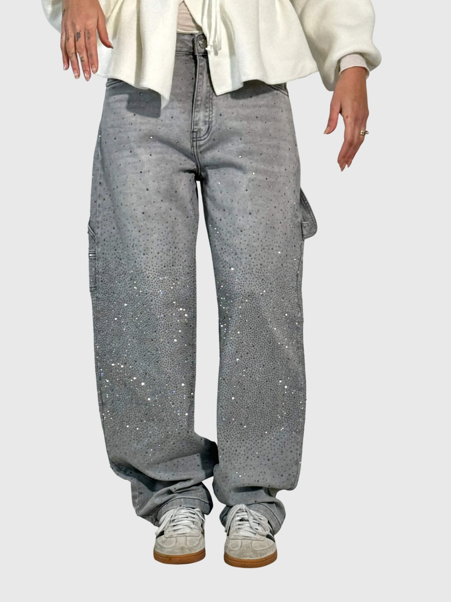 Margot | Dames fonkelende diamantjeans