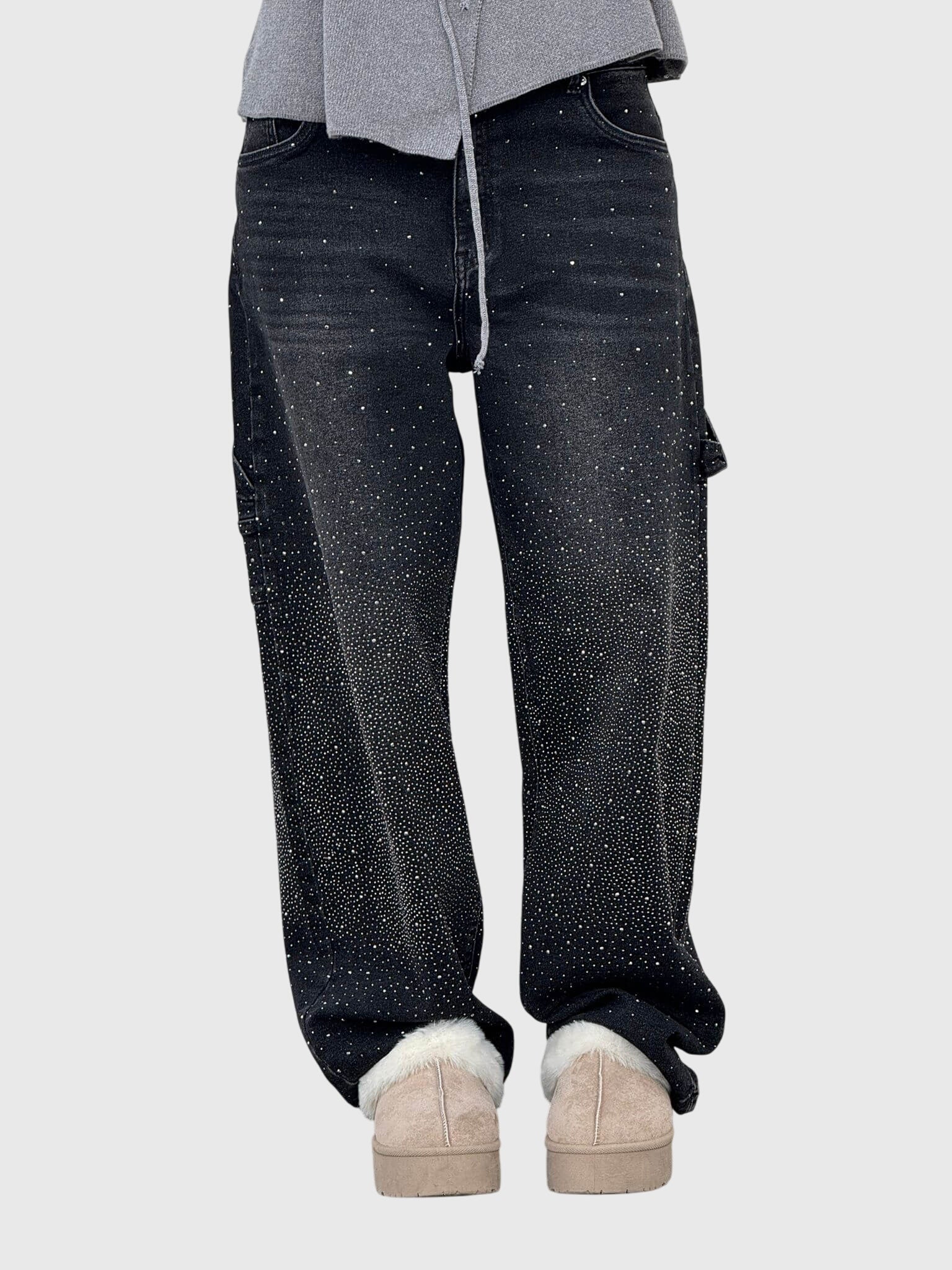 Margot | Dames fonkelende diamantjeans