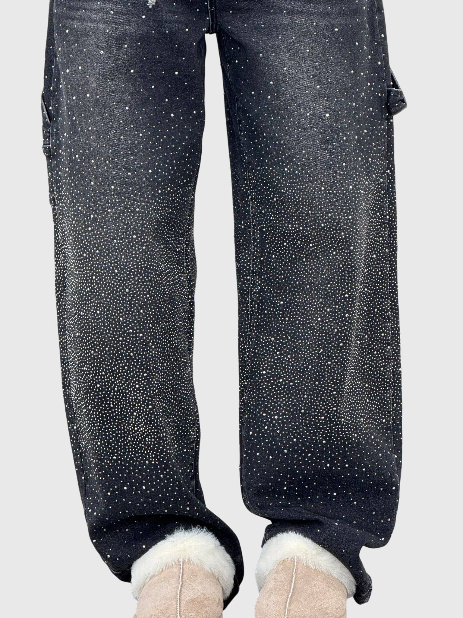 Margot | Dames fonkelende diamantjeans