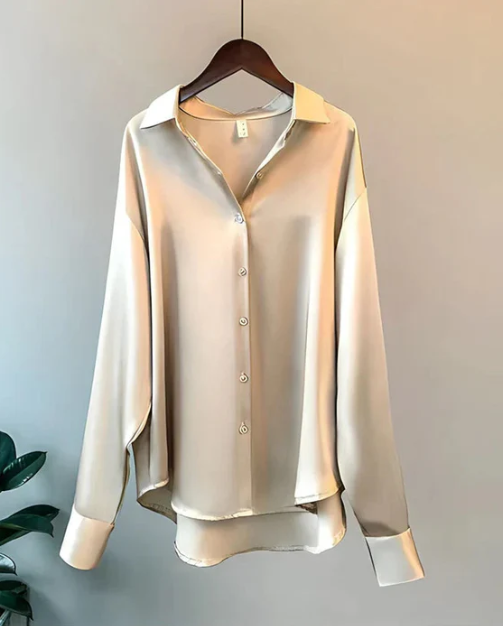Jasmine | Women Classic Button Down Elegant Blouse