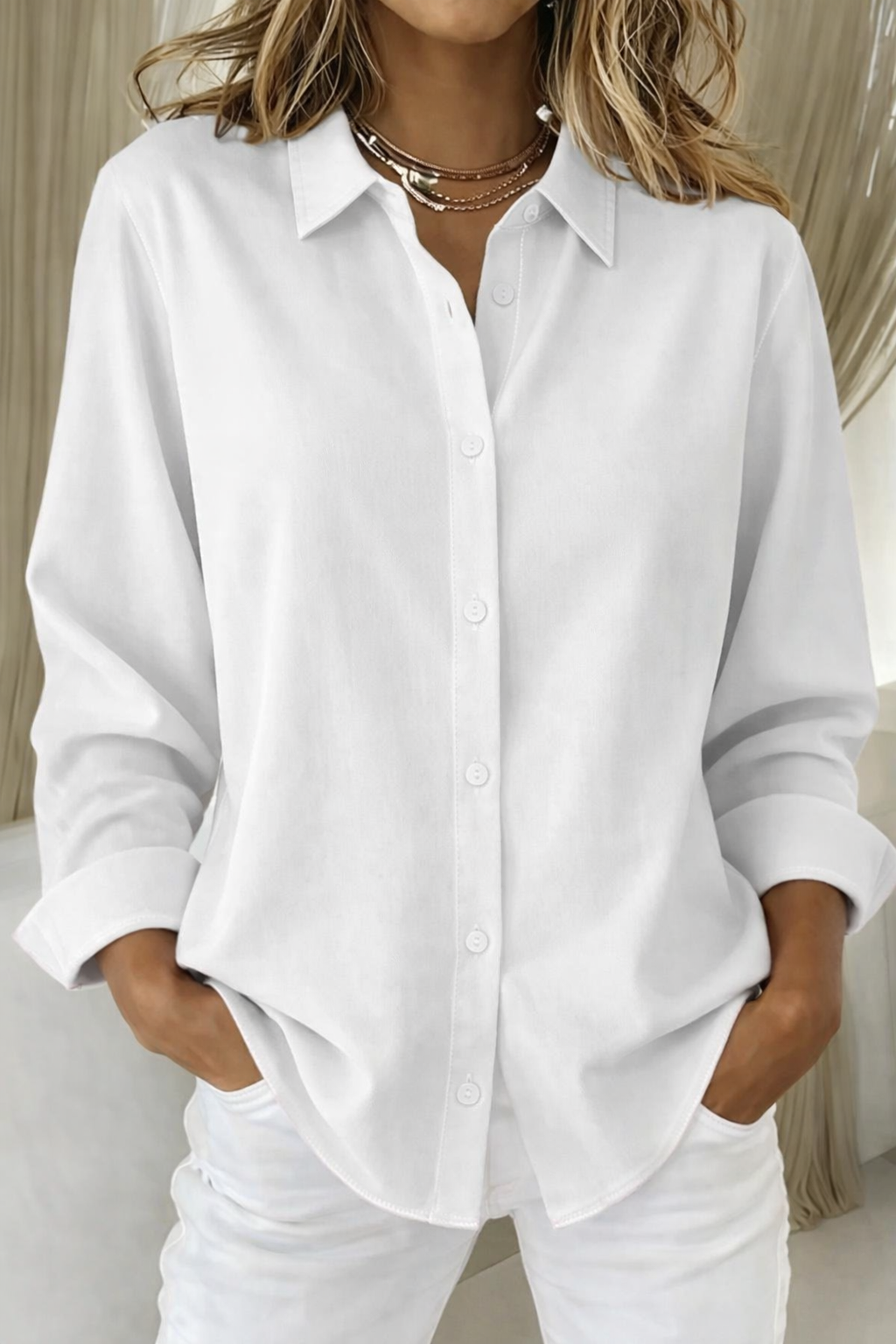 Ingrid | Dames Zwart Minimalistisch Statement Stuk