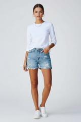 Harmony | Dames Vrijetijdshorts met Franje