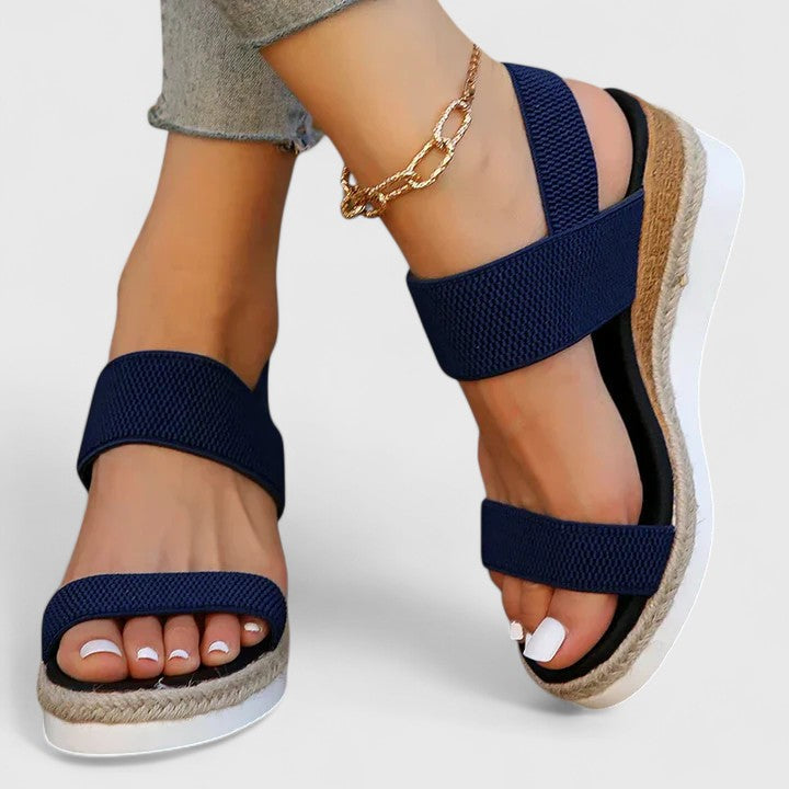 Gwen | Dames orthopedische platform sandalen met bandjes