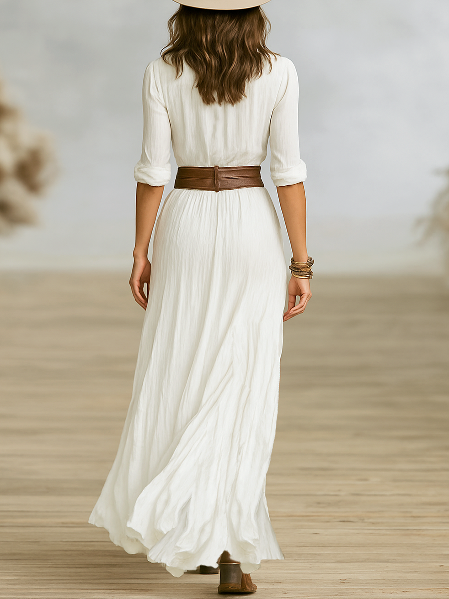 Kylie | Dames Chic Elegant Maxijurk