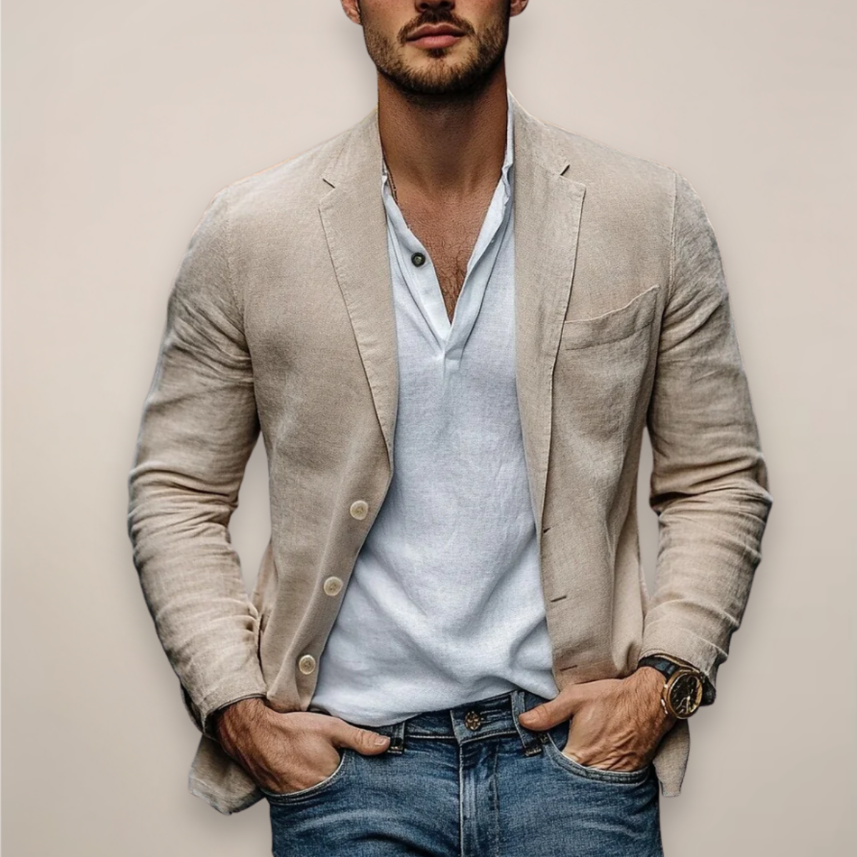 Cooper | Heren Casual Blazer Zomerstijl Modern
