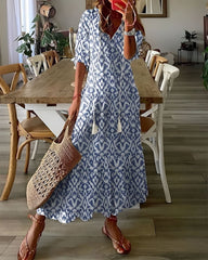 Casey | Dames Boho Magische Wikkeljurk