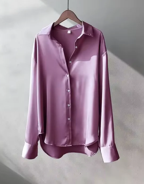 Jasmine | Women Classic Button Down Elegant Blouse