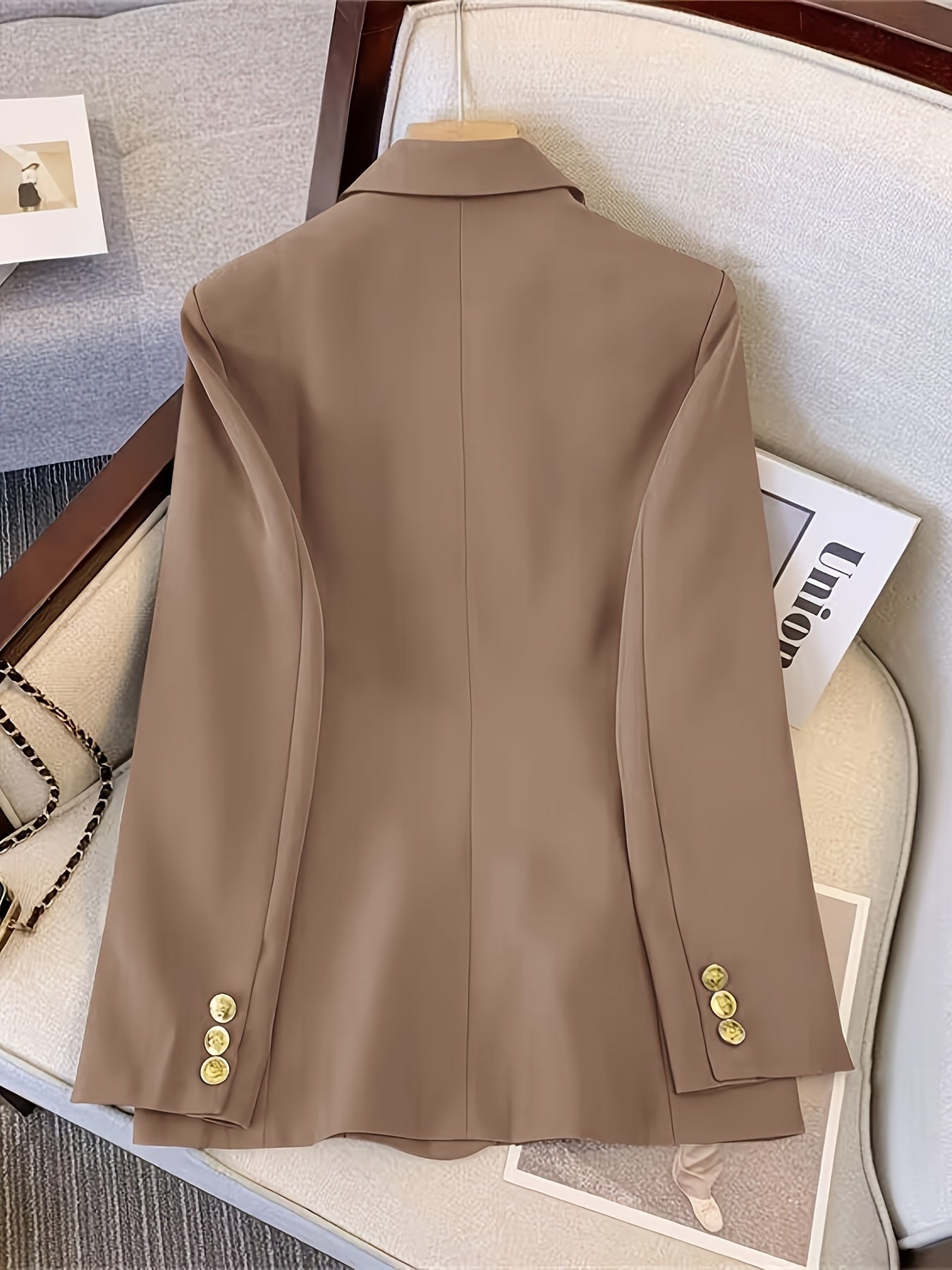 Abigail | Dames Tailored Blazer met Dubbele Knopen