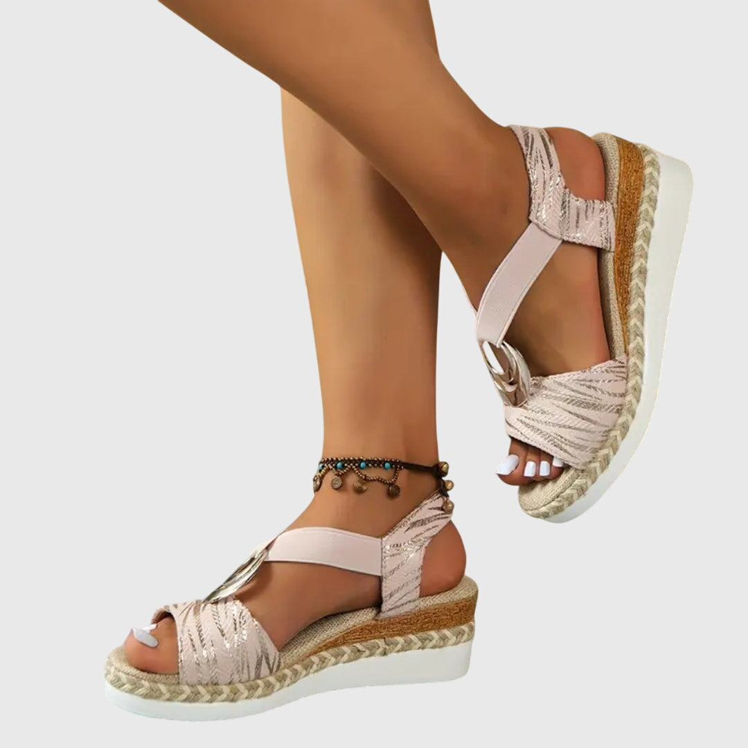 Phoebe | Dames orthopedische sandalen met gespsluiting
