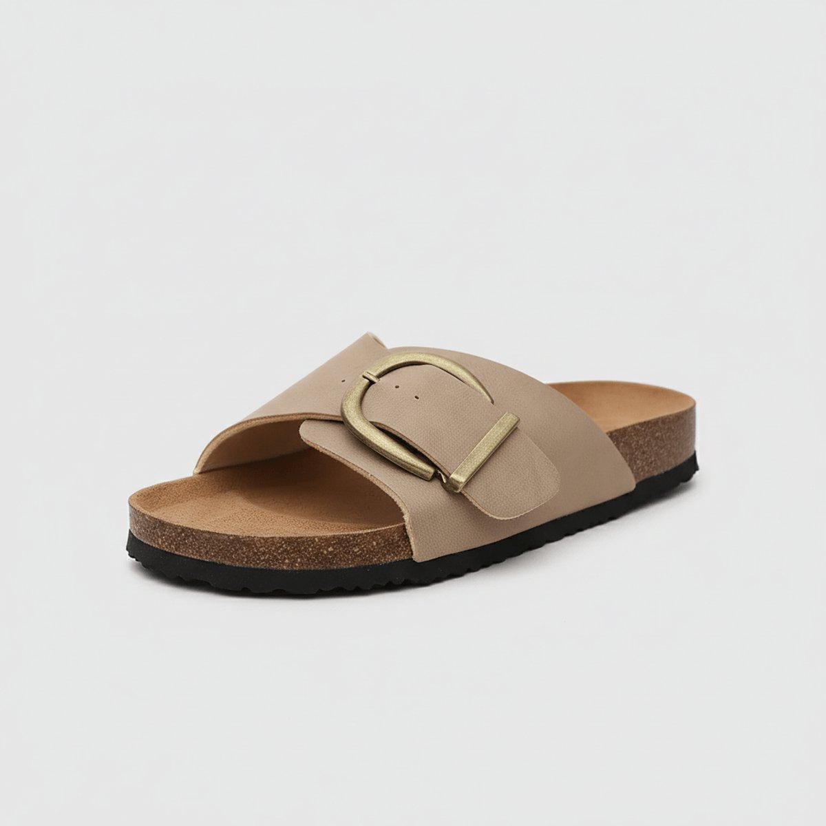 Nora | Dames Comfortable Sandals Brede Band Verstelbare Gesp Instappers