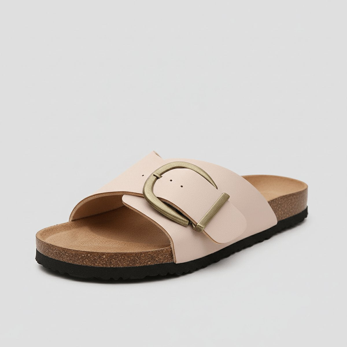 Nora | Dames Comfortable Sandals Brede Band Verstelbare Gesp Instappers