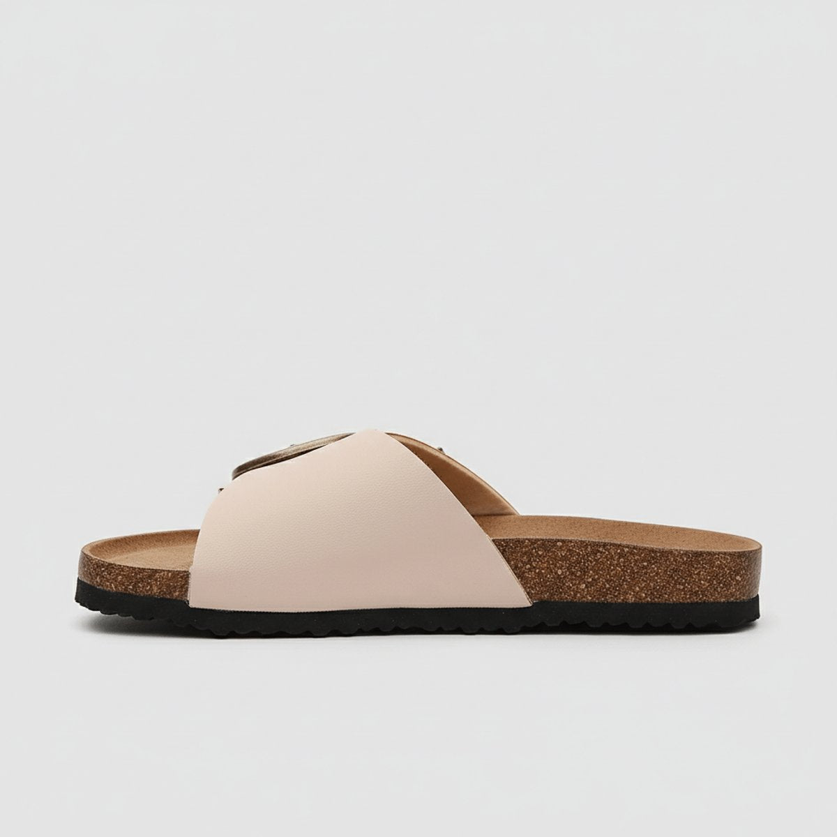 Nora | Dames Comfortable Sandals Brede Band Verstelbare Gesp Instappers