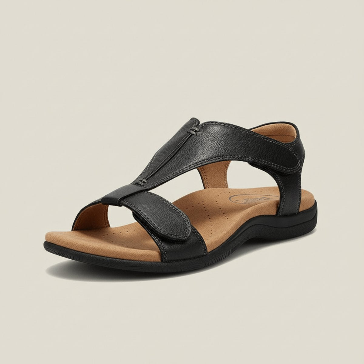 Tessa | Dames Comfortable Sandals T-Strap Klittenband Open Teen