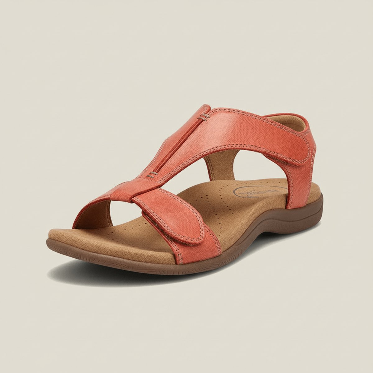 Tessa | Dames Comfortable Sandals T-Strap Klittenband Open Teen