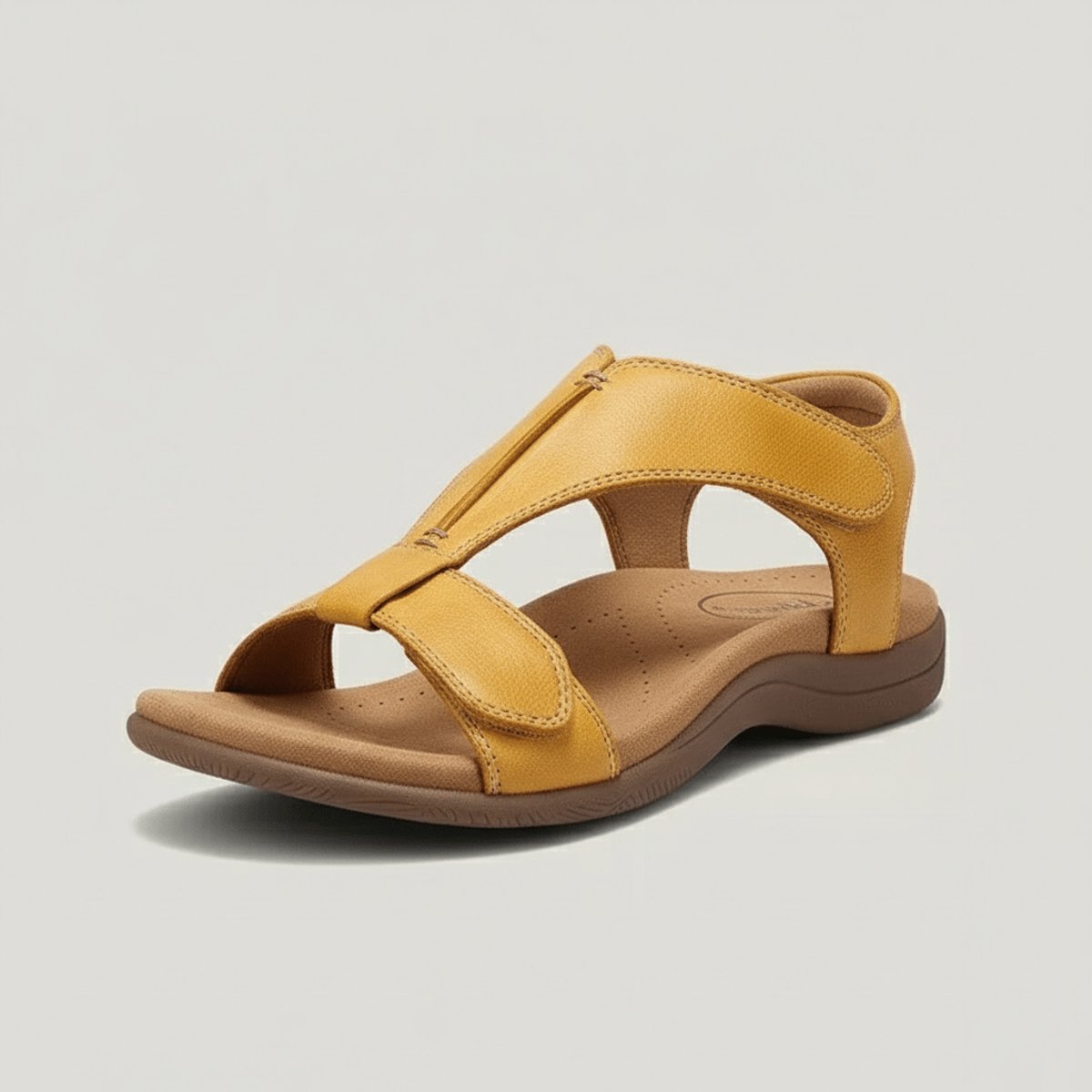 Tessa | Dames Comfortable Sandals T-Strap Klittenband Open Teen