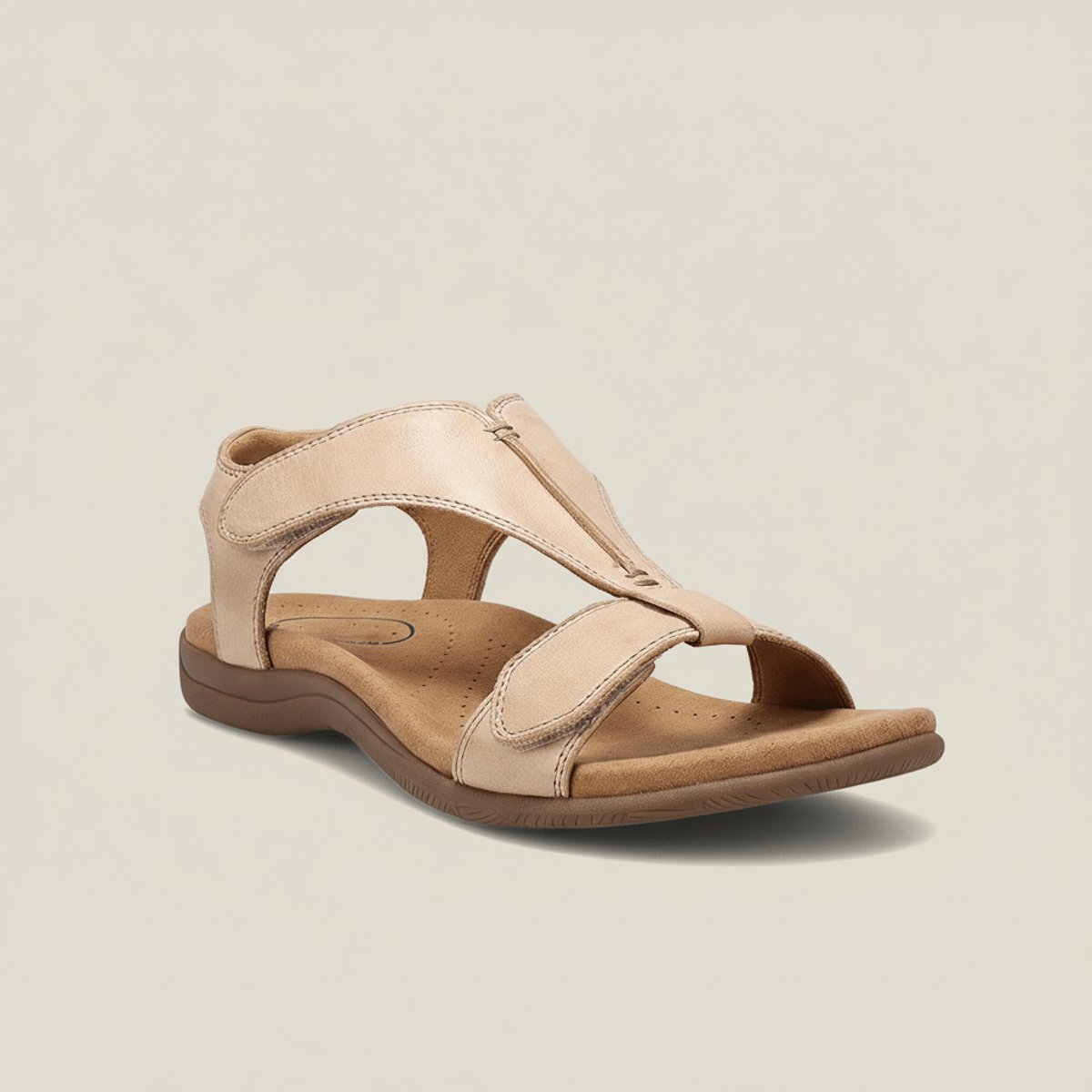 Tessa | Dames Comfortable Sandals T-Strap Klittenband Open Teen