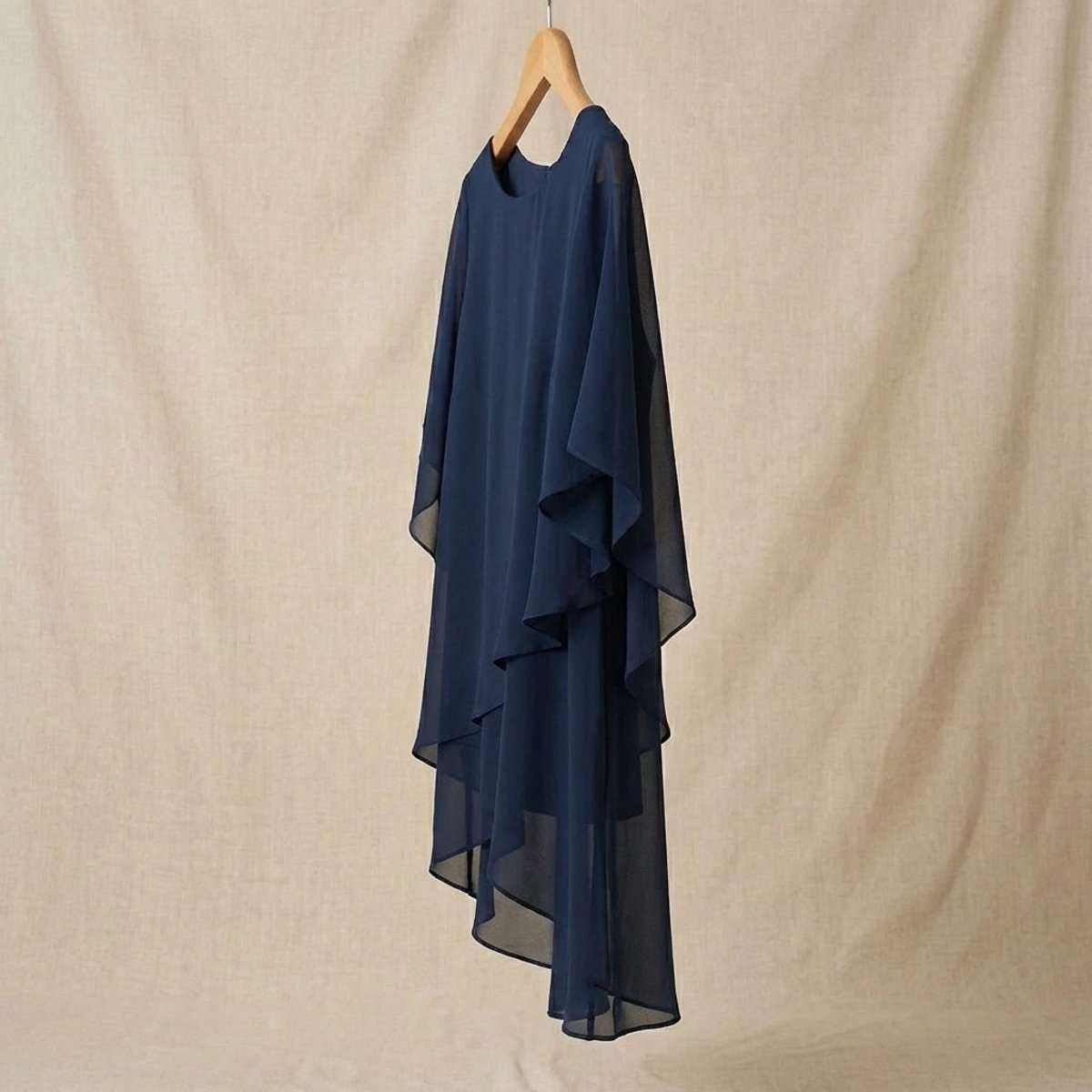 Roos | Dames Elegante Chiffon Gelaagde Broekpak Set
