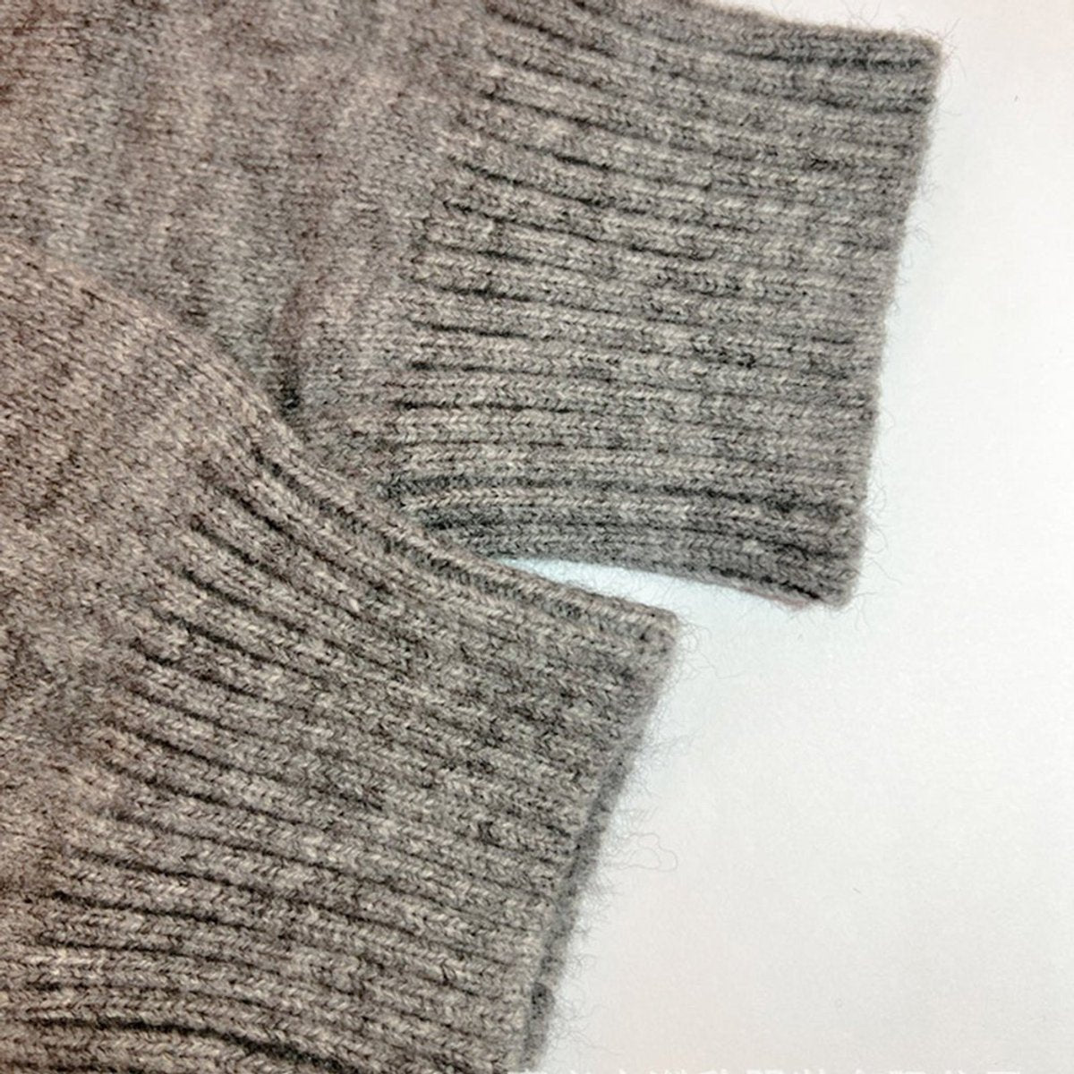 Julia | Dames Gebreide Capuchon Vest Oversized Letterpatroon Cardigan